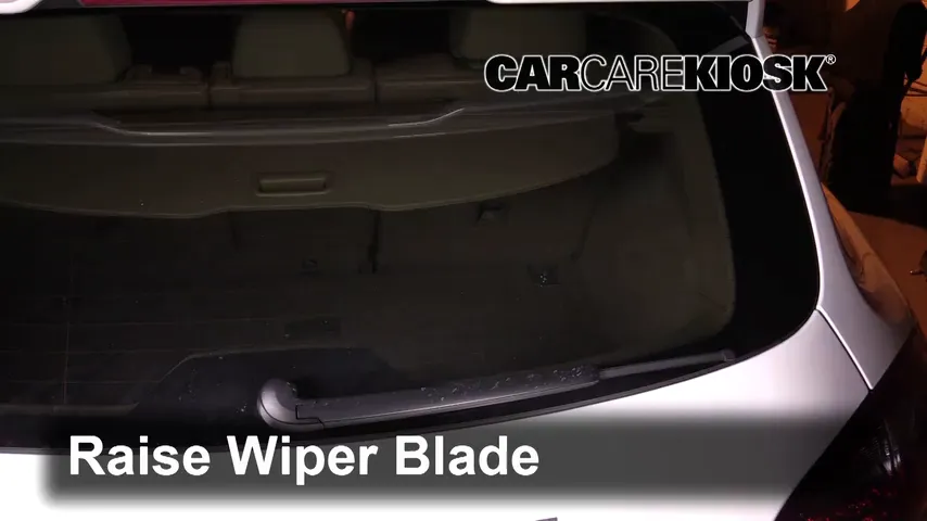 2013 Porsche Cayenne 3.6L V6 Windshield Wiper Blade (Rear) Replace Wiper Blade
